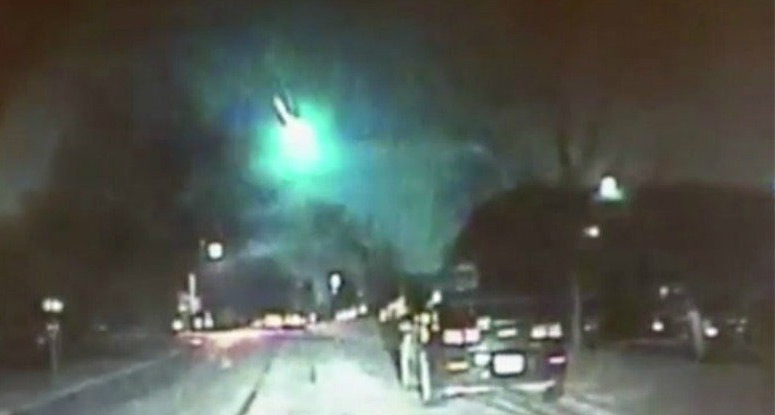 A Meteor That Streaked Above The U.S