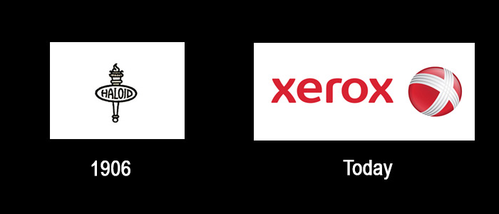 Xerox Logo Evolution