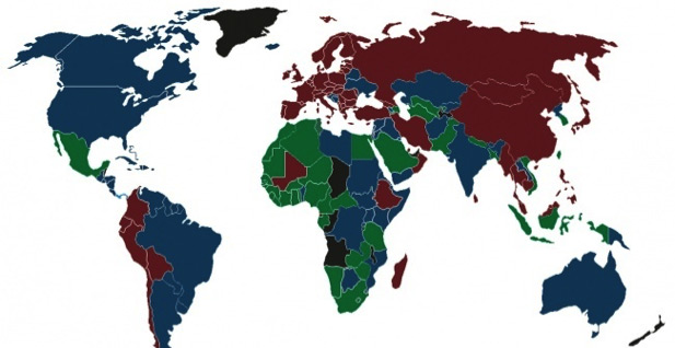 Color-Code-Passport-Map