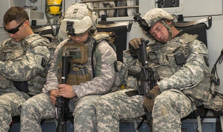 Military technique to fall asleep in two minutes
