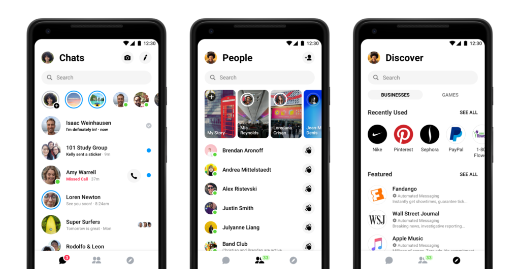 messenger home android messenger home android