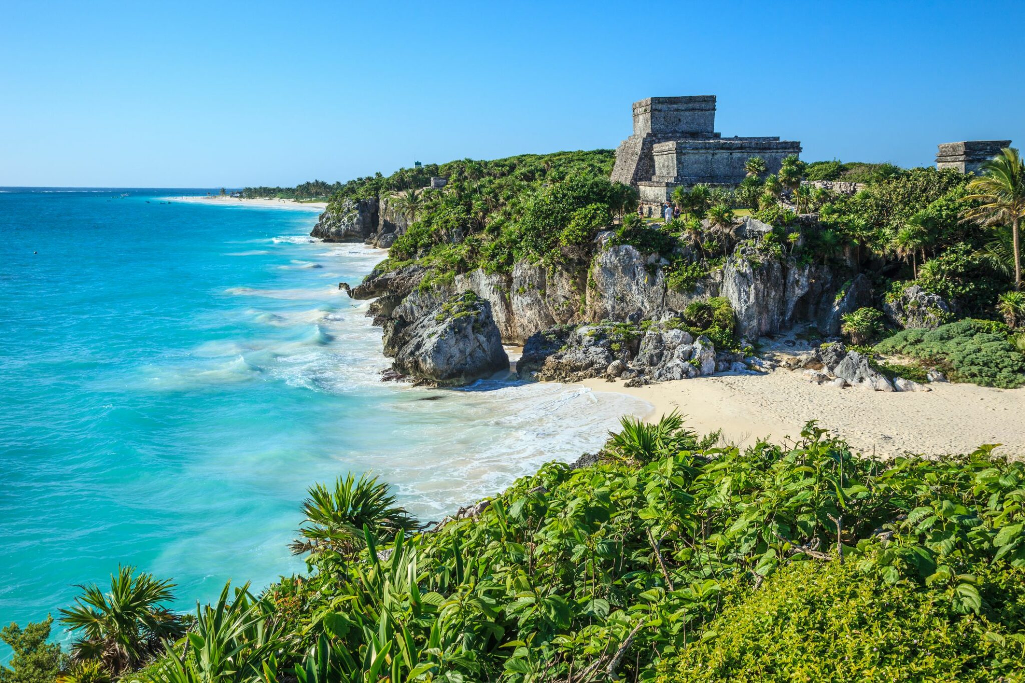 Tulum Beach, Mexico.