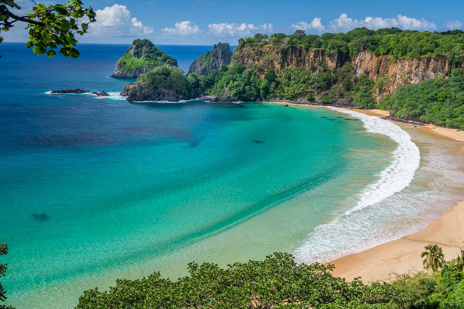 Baia do Sancho, Fernando de Noronha, Brazil.