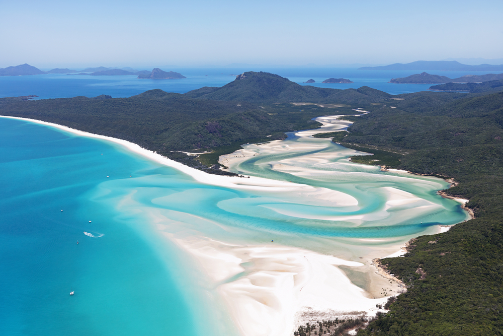 Whitehaven Beach, Australia.